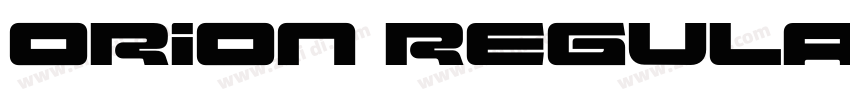Orion Regular字体转换